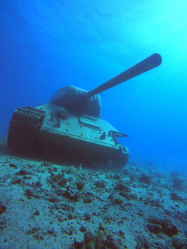 Der versunkene Panzer